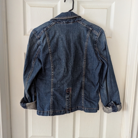 Vintage Y2K GAP Denim Blazer Size 8 - Picture 3 of 10